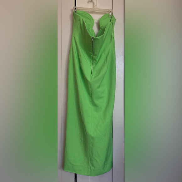 Bardot‎ x REVOLVE Eleni Midi Strapless Dress in Green size XL - Picture 6 of 11